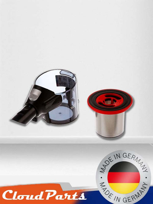 Toz haznesi kırılması ve yenileme durumları için Bosch BCS7 Unlimited Serie 7 filtreli toz kabı