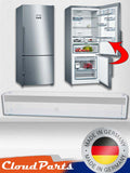 Bosch buzdolapları ile birebir ölçülü ve tam uyumlu kapak içi yedek şişelik rafı