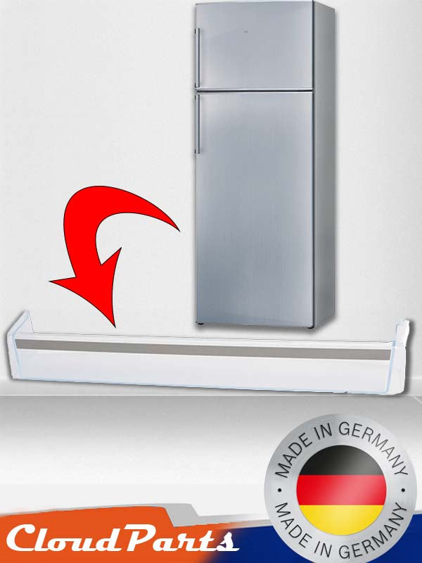 Bosch buzdolapları ile tam uyumlu kapak içi şişelik üstü yedek sos rafı