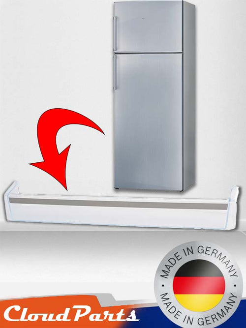 Bosch buzdolapları ile tam uyumlu kapak içi şişelik üstü yedek sos rafı