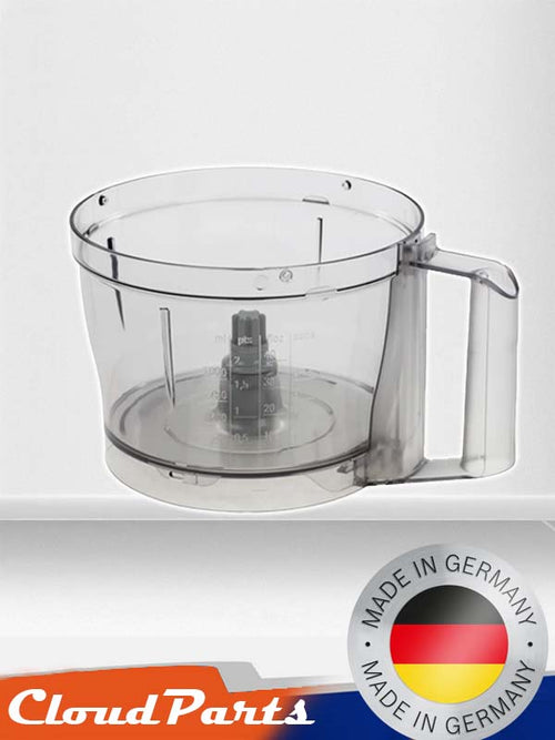 Bosch el blender setleri için uyumlu şeffaf doğrayıcı kase