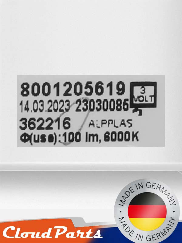 Buzdolabı içini homojen aydınlatan göz almayan Bosch, Profilo ve Siemens uyumlu LED ampul