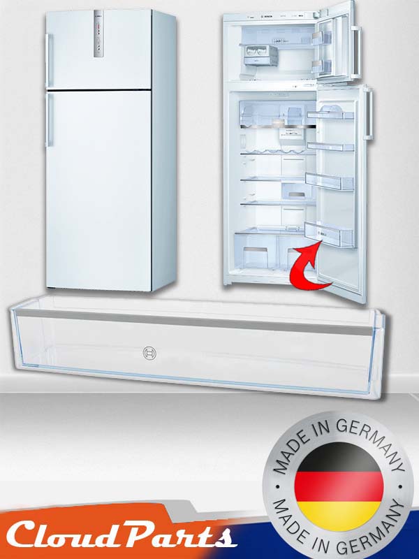Bosch Siemens Profilo buzdolapları ile uyumlu şişelik rafı