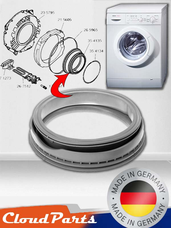 Bosch Siemens Profilo çamaşır makineleri uyumlu körük lastiği