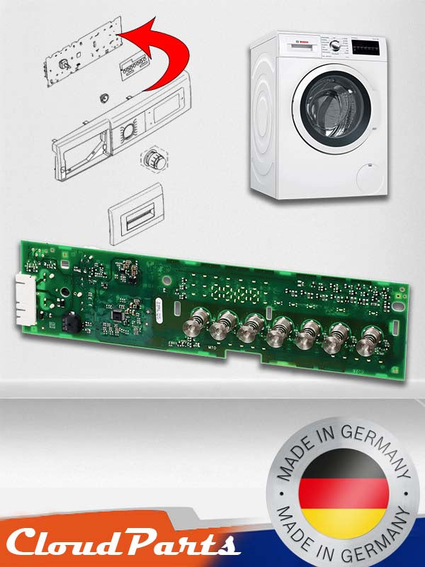 Bosch Siemens Profilo çamaşır makineleri ile uyumlu yazılımsız işletme modülü