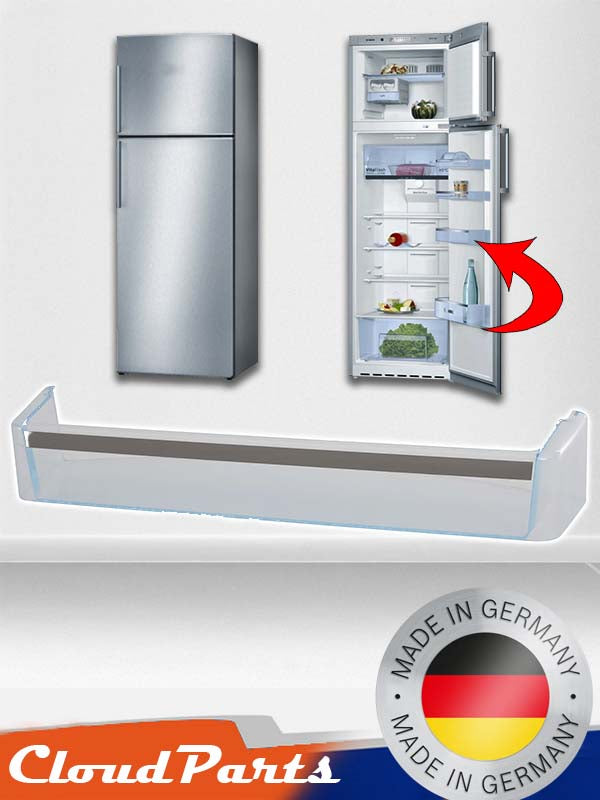 Bosch Siemens Profilo buzdolapları ile uyumlu şişelik üstü kapak rafı