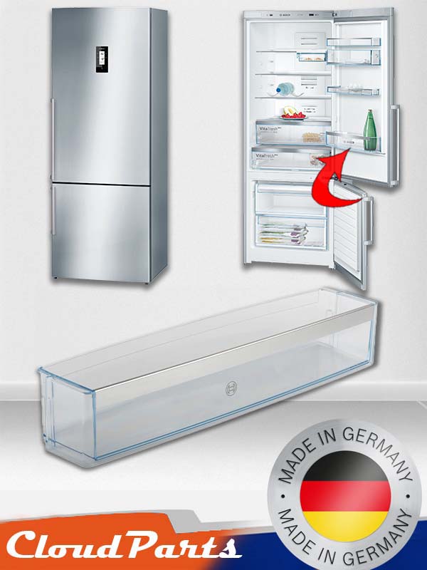 Bosch Siemens Profilo buzdolapları ile uyumlu şişelik rafı