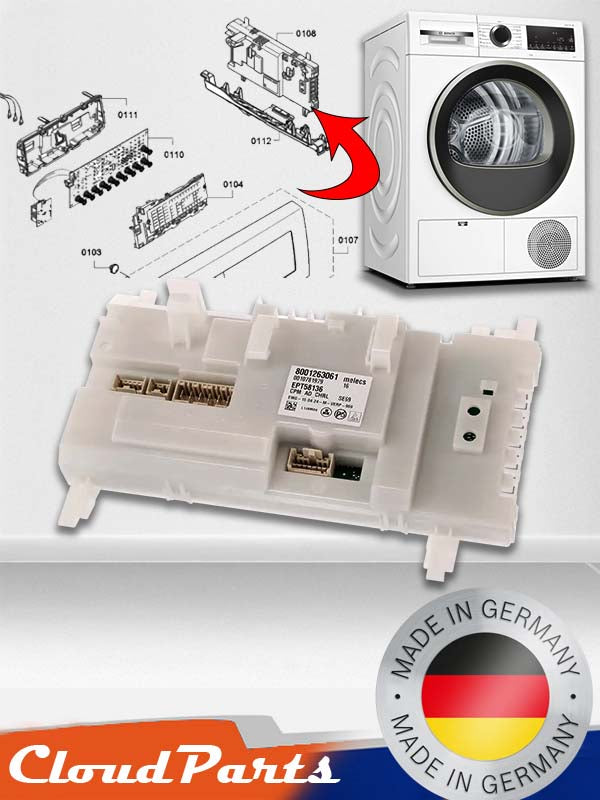 Bosch Siemens Profilo çamaşır makineleri uyumlu güç modülü