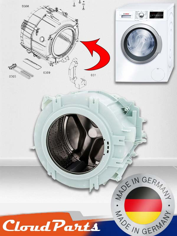 Bosch Siemens Profilo çamaşır makineleri uyumlu 8kg kazan