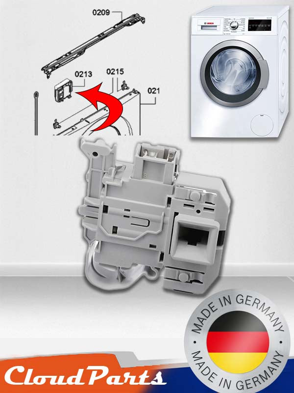 Çamaşır makinesi kapak açılmama ve kilitlenmeme arızası için Bosch, Siemens ve Profilo kapak kilidi